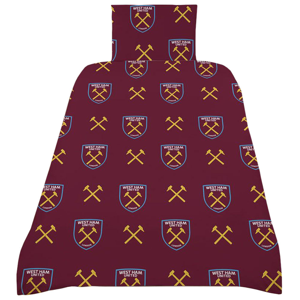 West Ham United FC Single Duvet Set CS - Bed Linen