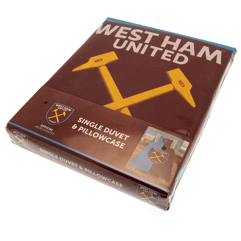 West Ham United FC Single Duvet Set CS - Bed Linen
