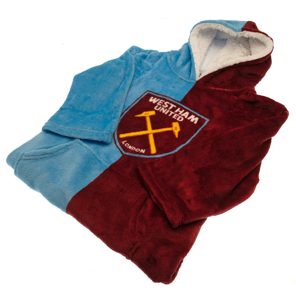 West Ham United FC Poncho Blanket Kids - Blankets