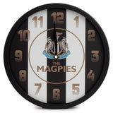 Newcastle United FC LED Stripe Wall Clock