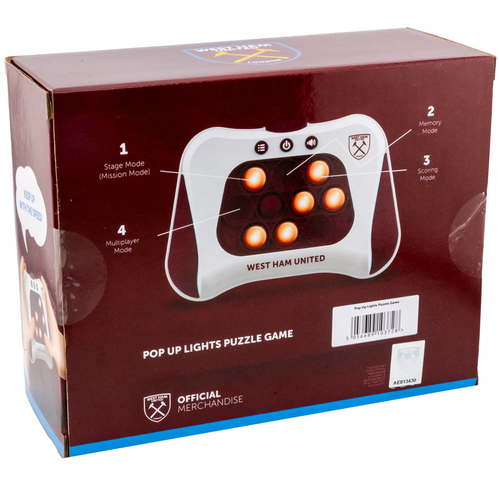 West Ham United FC Pop Puzzle Game - Toys & Games