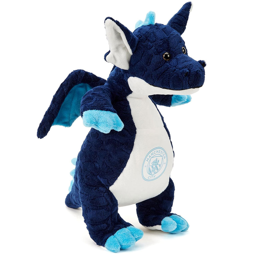 Manchester City FC Plush Dragon - Teddies & Soft Toys