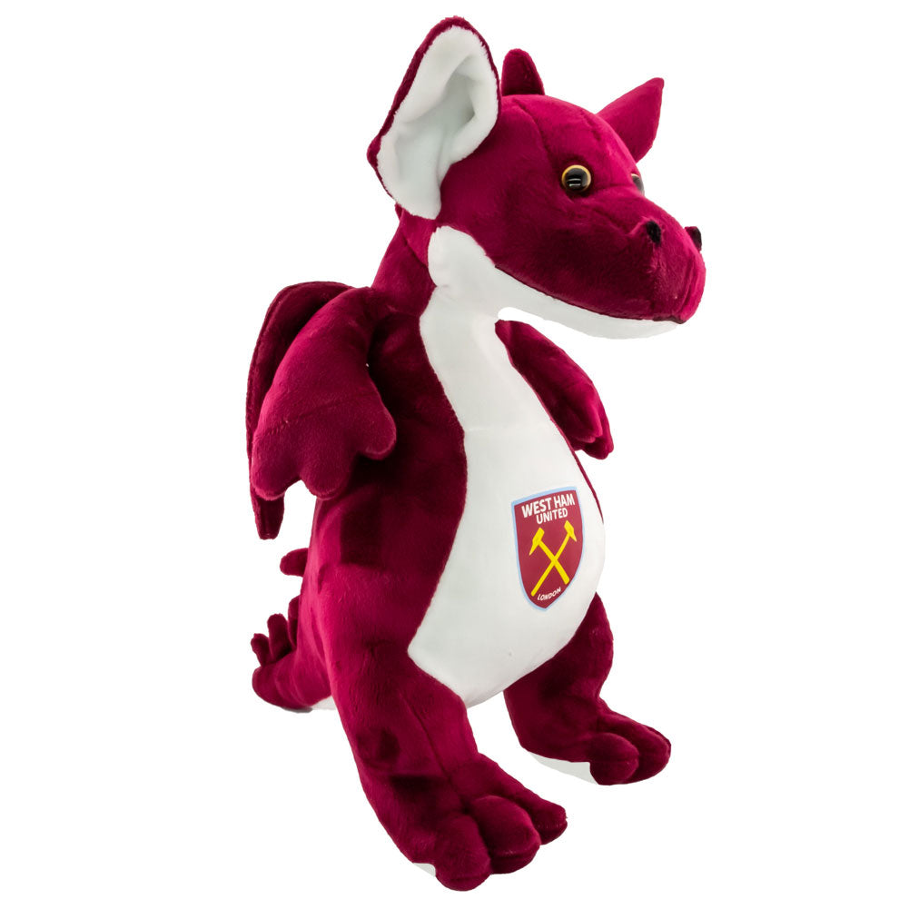 West Ham United FC Plush Dragon - Teddies & Soft Toys
