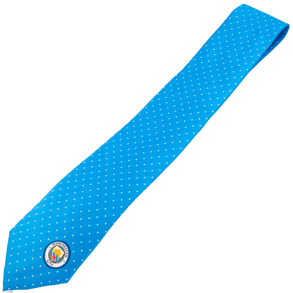 Manchester City FC Sky Blue Tie - Ties & Pins