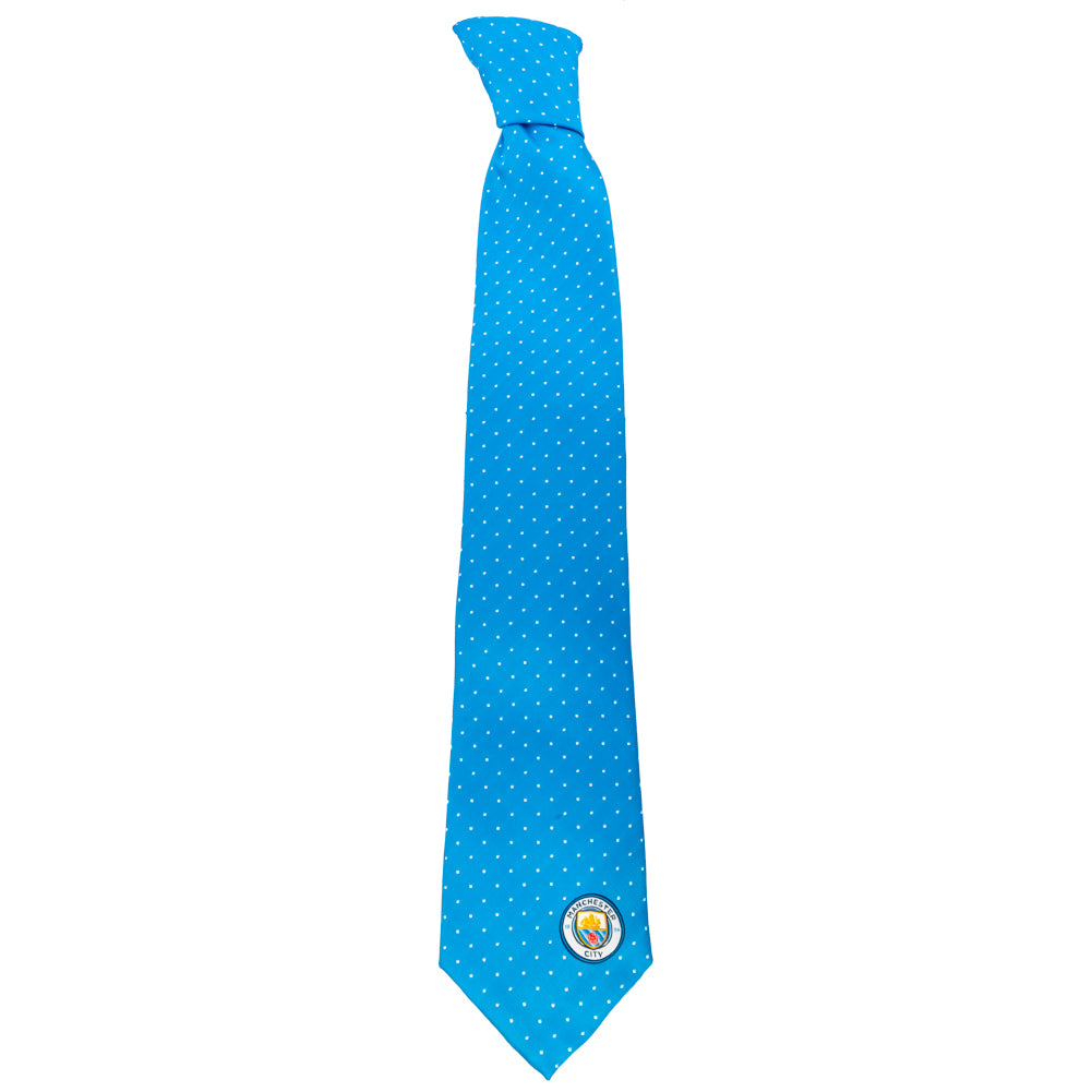 Manchester City FC Sky Blue Tie - Ties & Pins