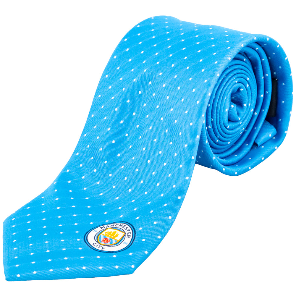 Manchester City FC Sky Blue Tie - Ties & Pins