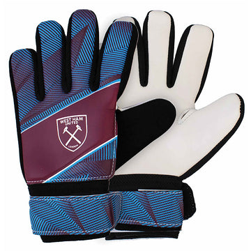 West Ham United FC Fuse Goalkeeper Gloves Kids