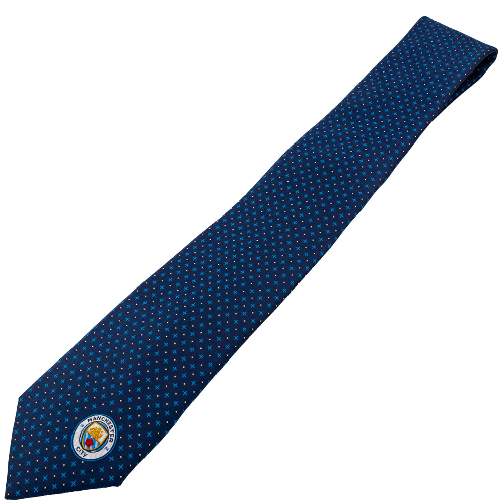 Manchester City FC Navy Blue Tie - Ties & Pins