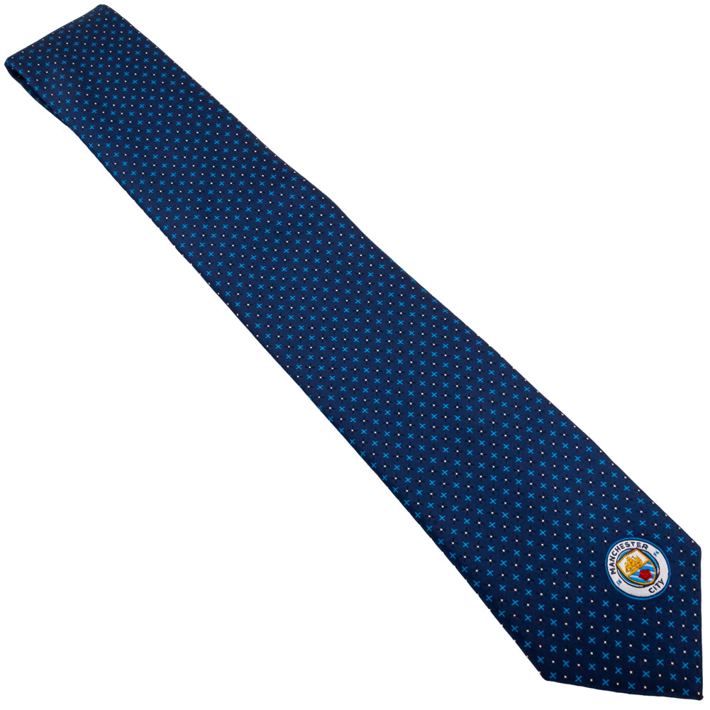 Manchester City FC Navy Blue Tie - Ties & Pins