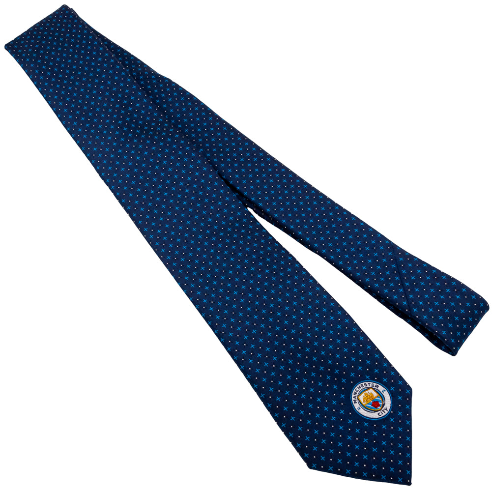 Manchester City FC Navy Blue Tie - Ties & Pins