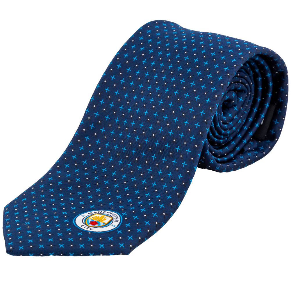Manchester City FC Navy Blue Tie - Ties & Pins