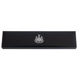 Newcastle United FC Black IP Leather Bracelet