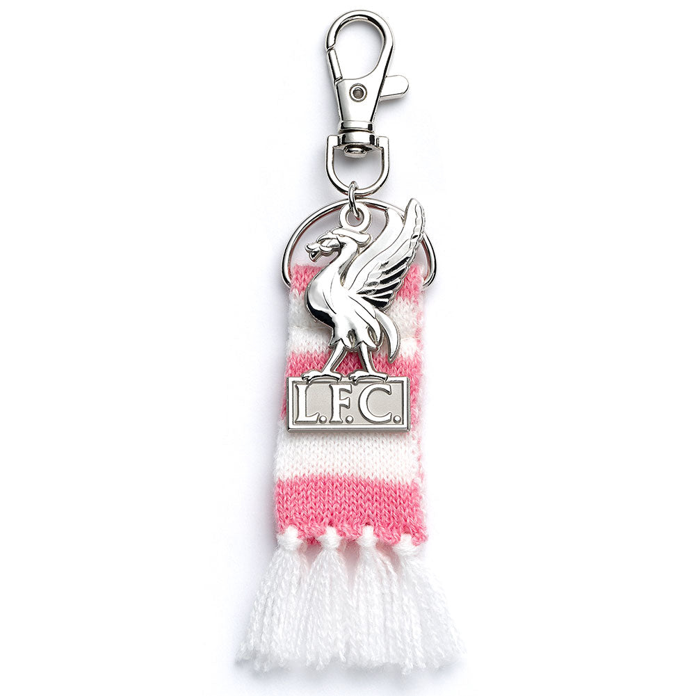 Liverpool FC Pink Bar Scarf Bag Charm Accessory Gift