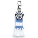 Manchester City FC Blue Bar Scarf Bag Charm Official Merchandise