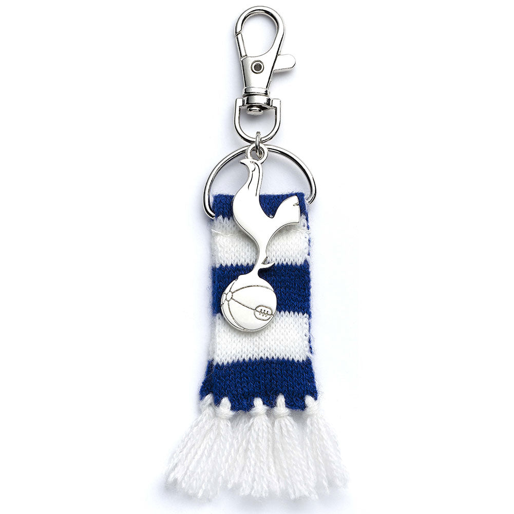 Tottenham Hotspur FC Blue Bar Scarf Bag Charm Official Merchandise