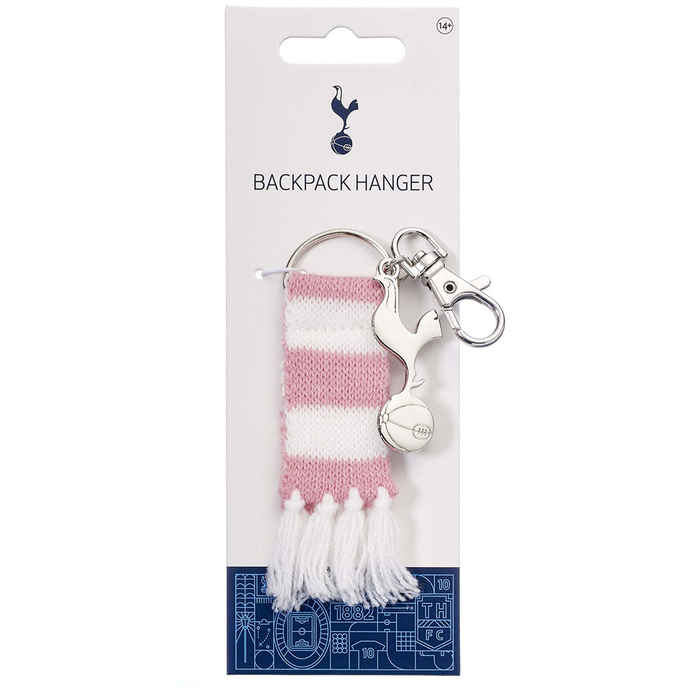 Tottenham Hotspur FC Pink Bar Scarf Bag Charm Accessory