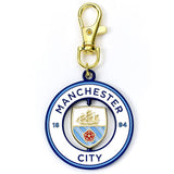 Manchester City FC Spinning Bag Charm Official Football Accessory