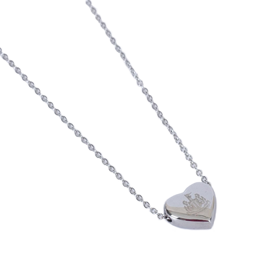 Newcastle United FC Stainless Steel Heart Necklace