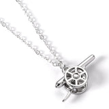 Arsenal FC Silver Finish Cannon Necklace
