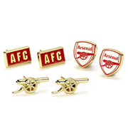 Arsenal FC Stud Earring Set for Fans and Collectors
