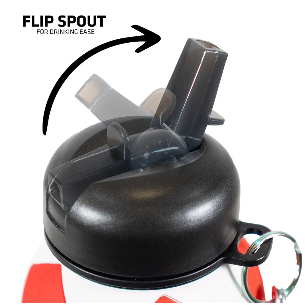 Arsenal FC Collapsible Football Drinks Bottle