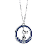 Tottenham Hotspur FC Spinner Necklace Silver