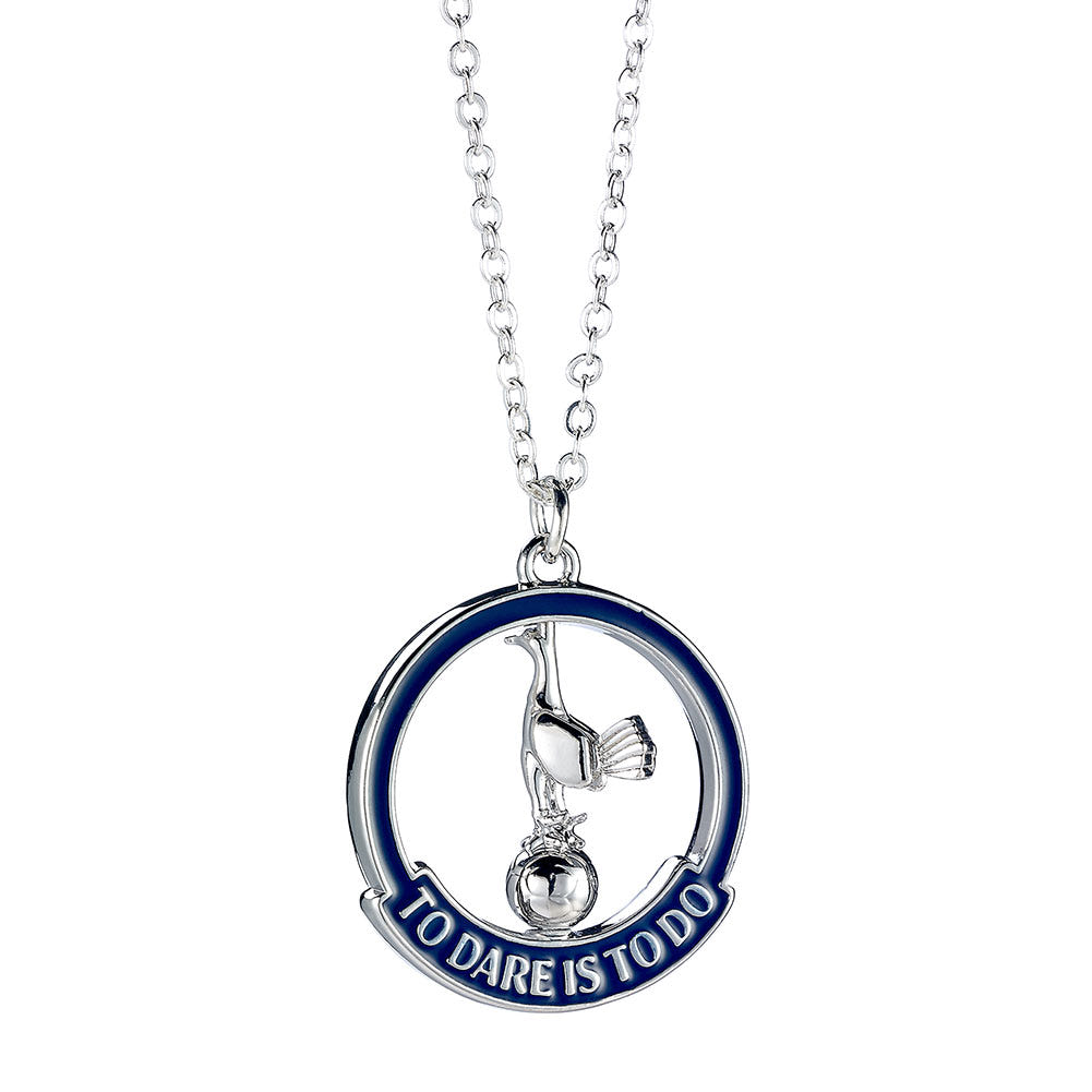 Tottenham Hotspur FC Spinner Necklace Silver