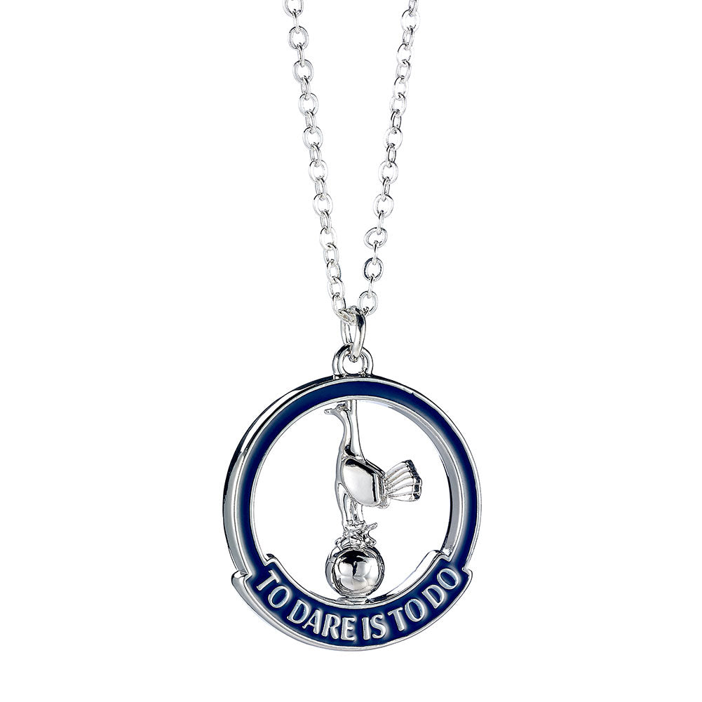 Tottenham Hotspur FC Spinner Necklace Silver