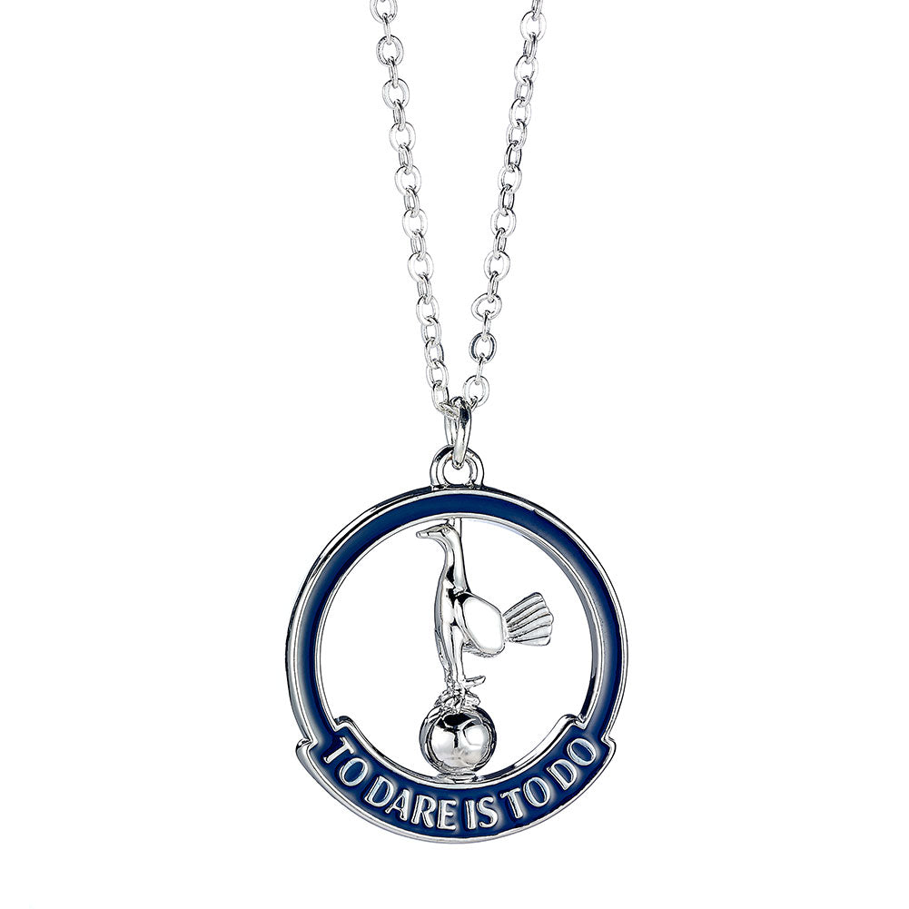 Tottenham Hotspur FC Spinner Necklace Silver