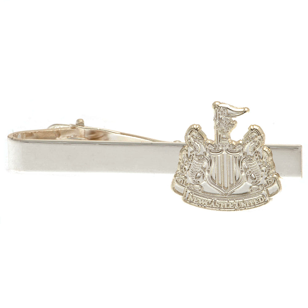 Newcastle United FC Silver Plated Tie Slide