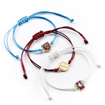 West Ham United FC Friendship Bracelet Set