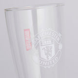 Manchester United FC Mono Crest Tall Beer Glass