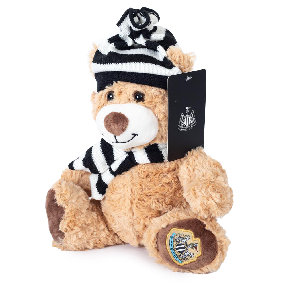 Newcastle United FC Hat & Scarf Bear
