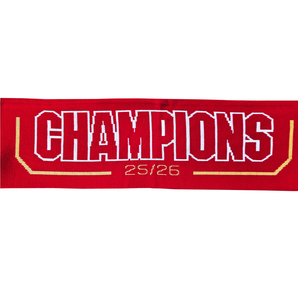 Arsenal FC Gold Premier League Champions Scarf