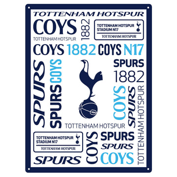 Tottenham Hotspur FC Large Montage Sign