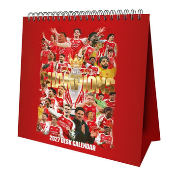 Arsenal FC Desktop Calendar 2027