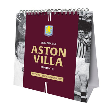 Aston Villa FC Desktop Calendar 2027