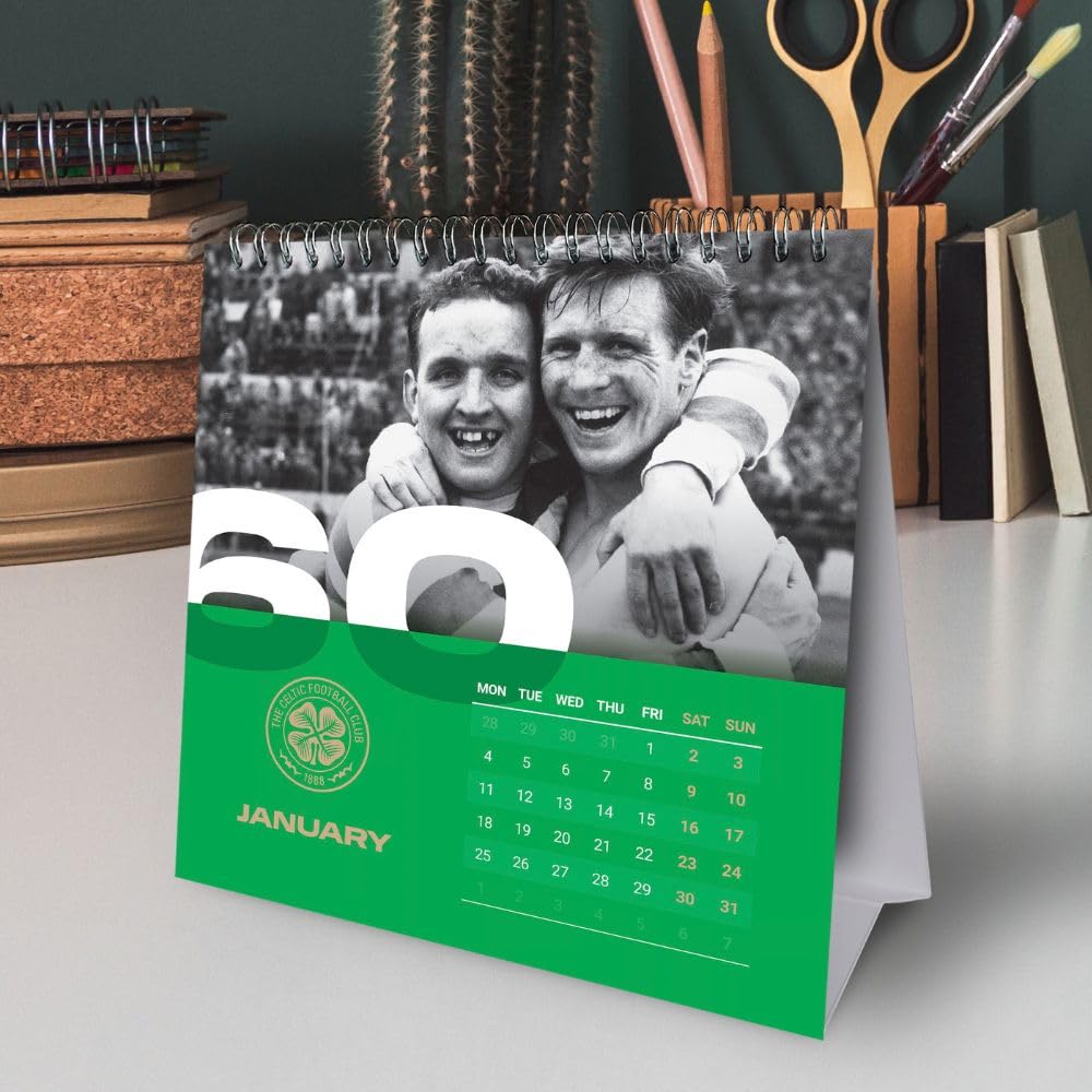 Celtic FC Desktop Calendar 2027