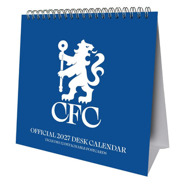 Chelsea FC Desktop Calendar 2027