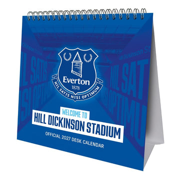 Everton FC Desktop Calendar 2027