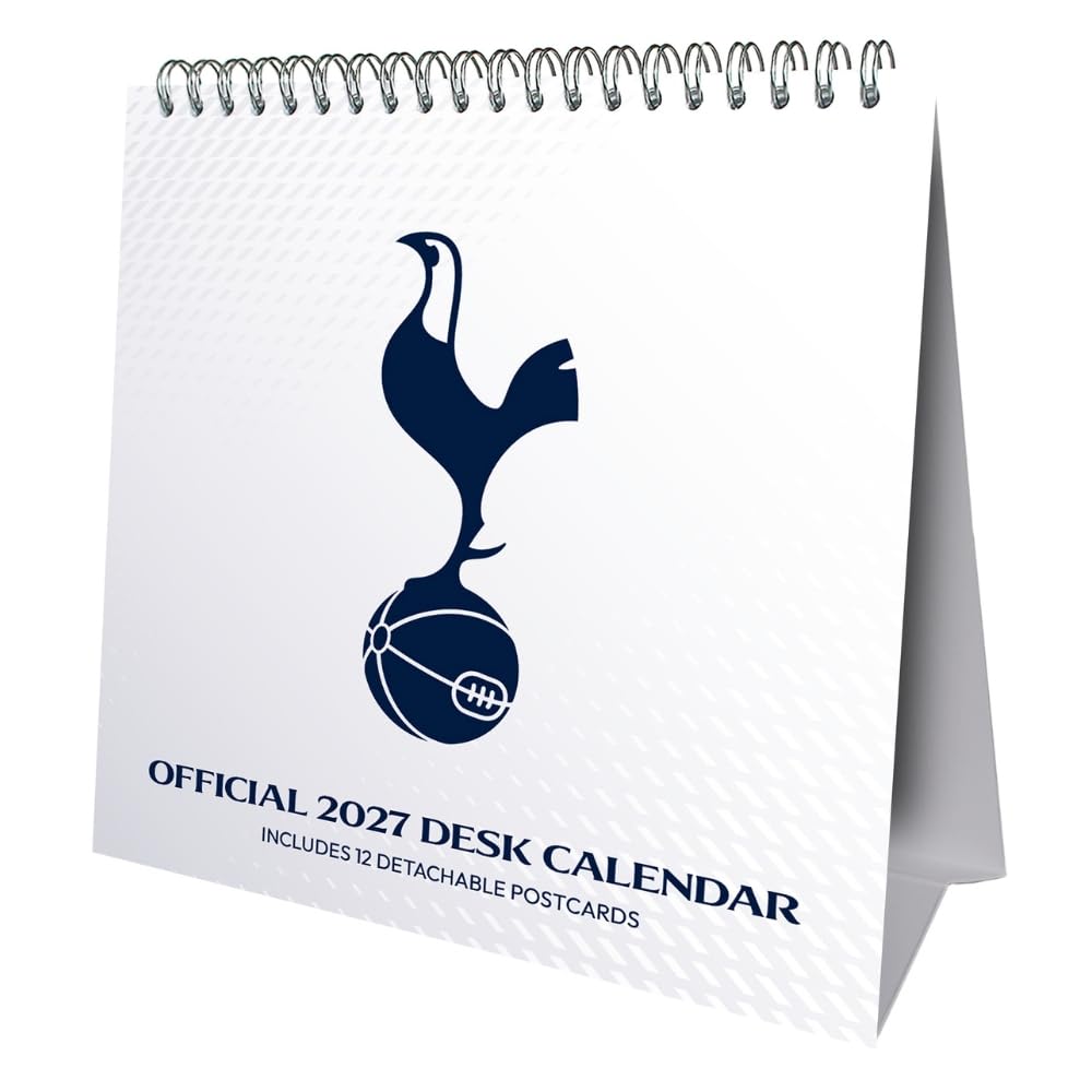 Tottenham Hotspur FC Desktop Calendar 2027
