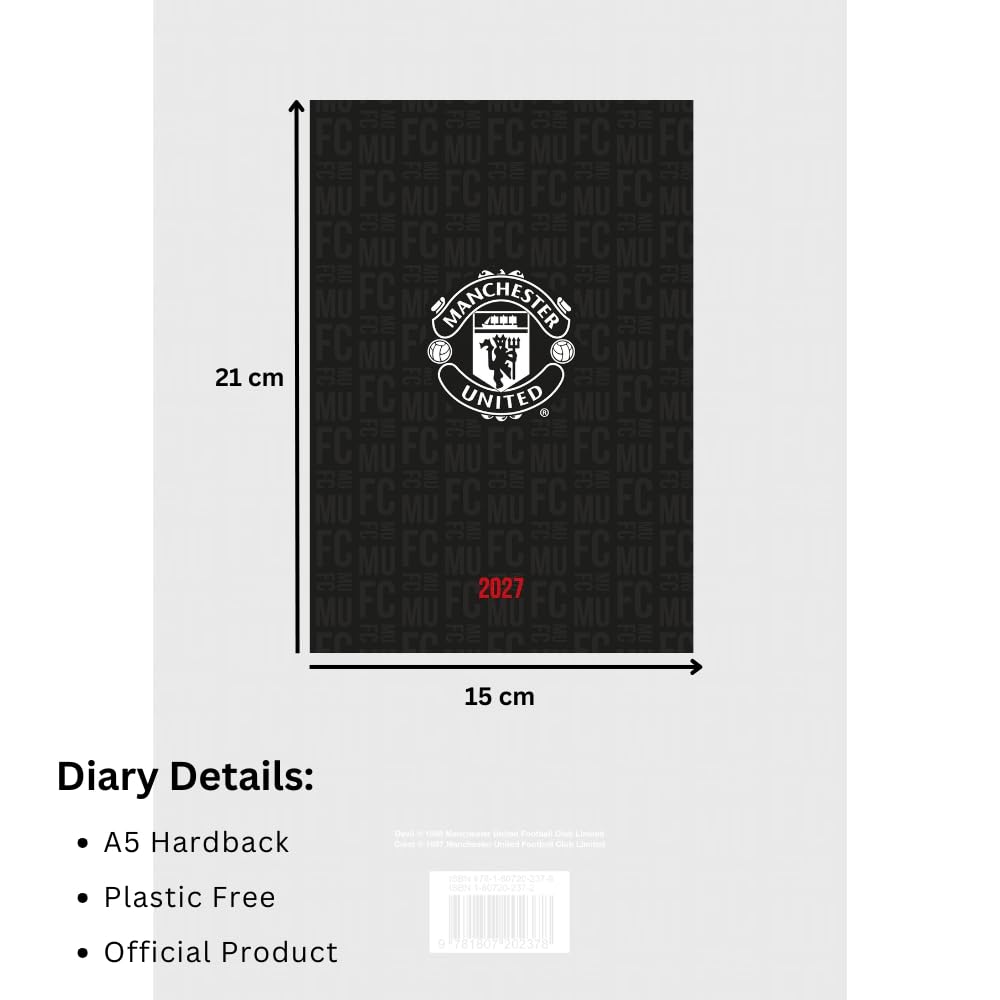 Manchester United FC A5 Diary 2027