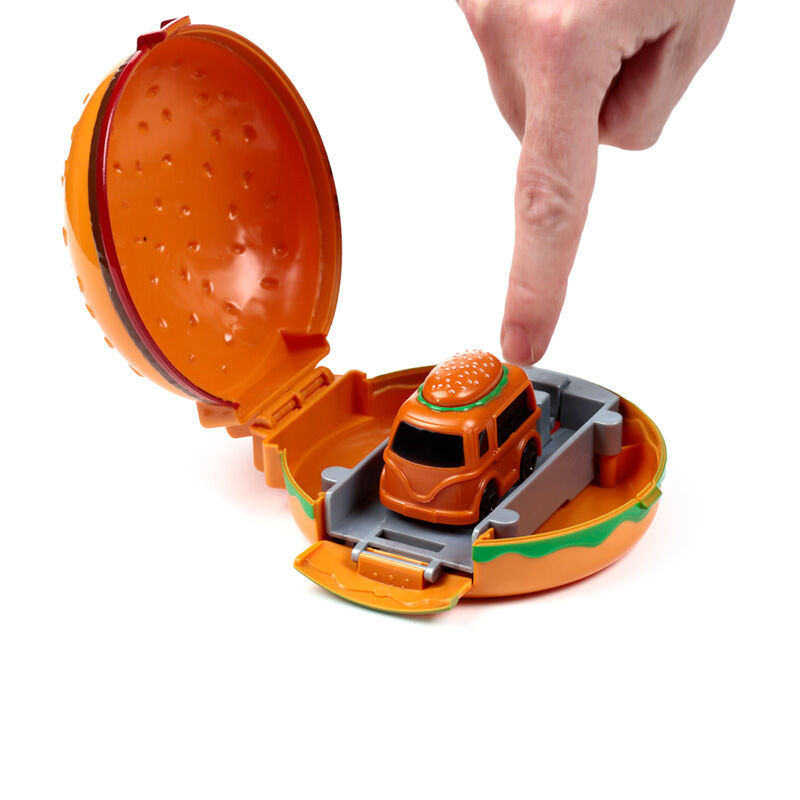 Press & Launch Action Toy - Hamburger Truck