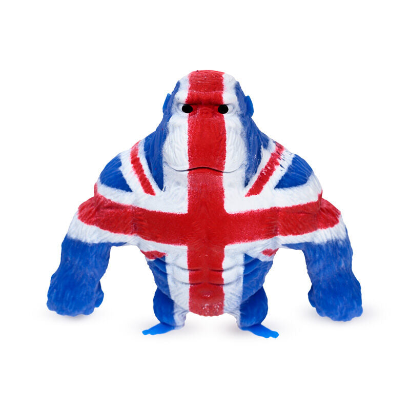 Stretchy Stress Fidget Toy - Union Jack Gorilla 9.5cm