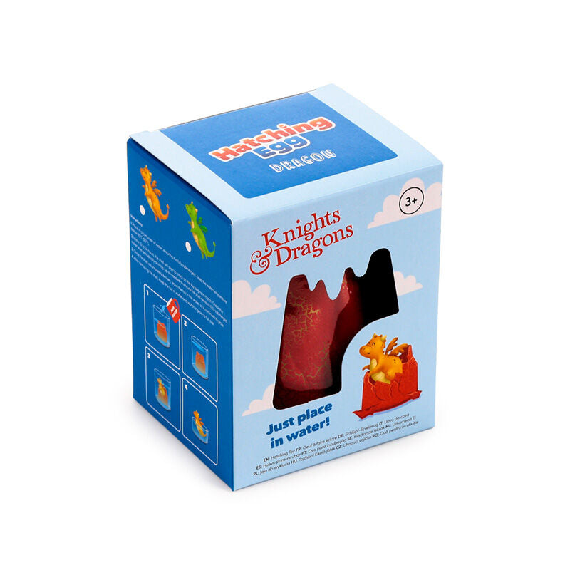 Hatching Egg Toy - Knights & Dragons
