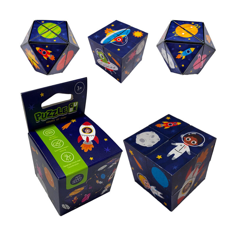 Puzzle Cube Toy - Space Cadet