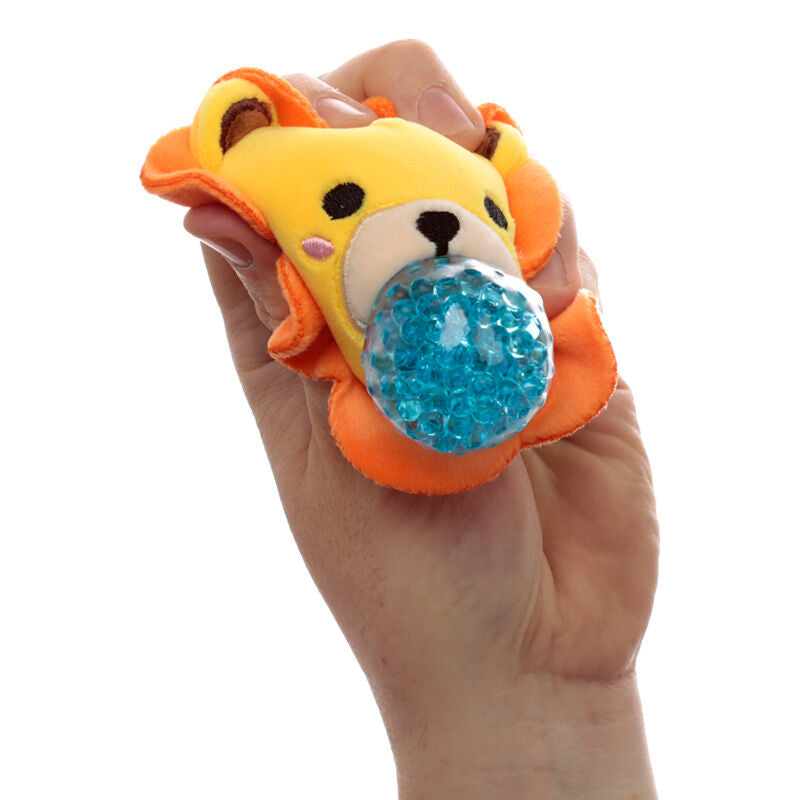Queasy Squeezies Fidget Toy - Adoramals Zoo Lion, Giraffe, Monkey, Tiger