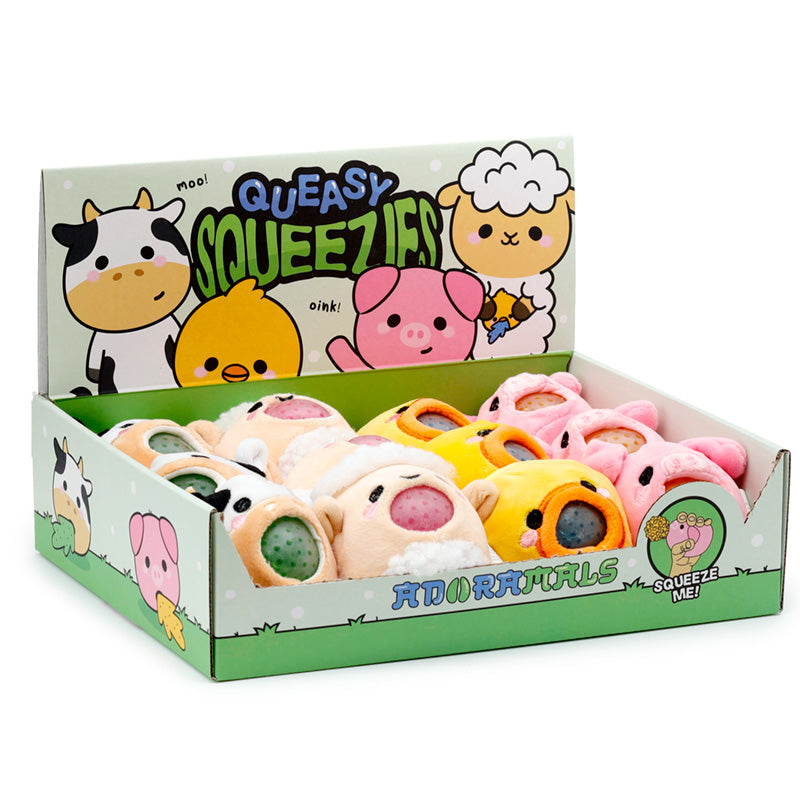 Fun Kids Squeezy Plush Farm Toy