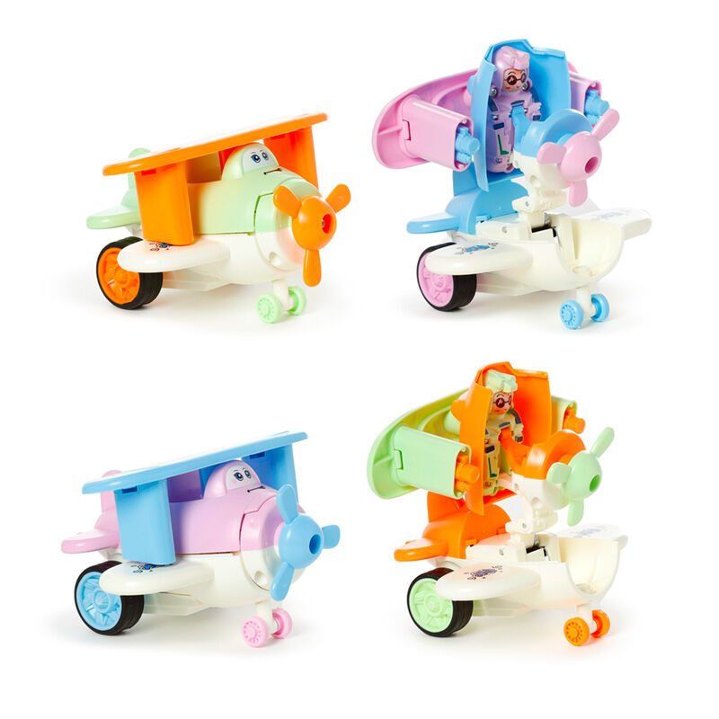 Kids Friction Action Toy - Bursting Aeroplane