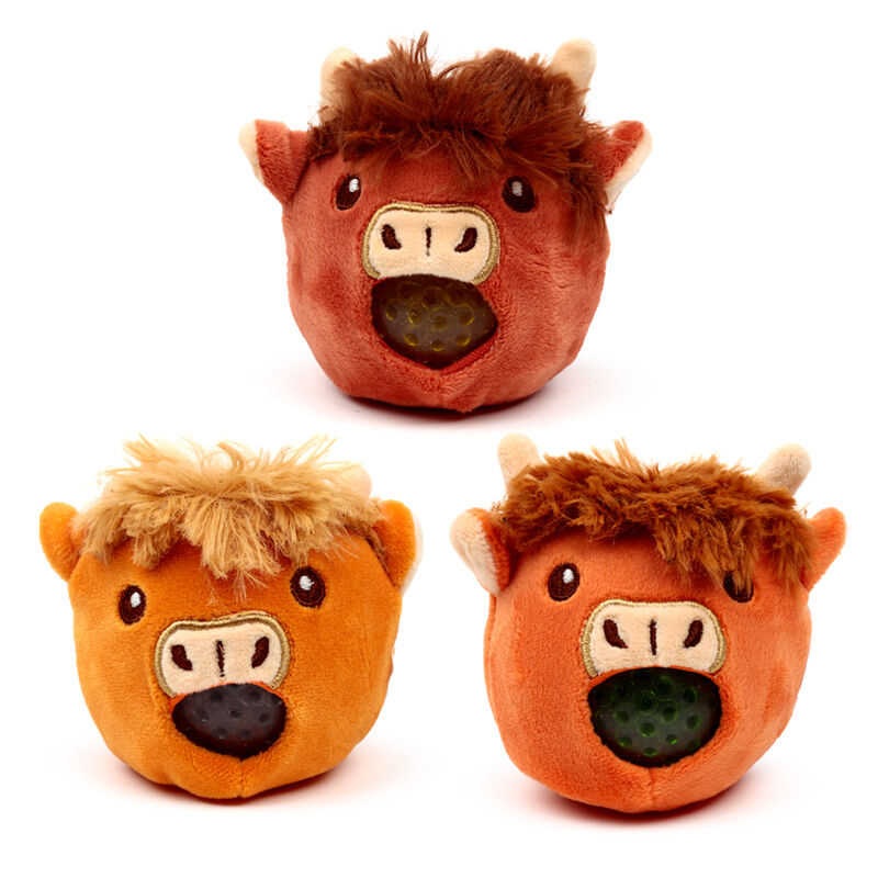 Queasy Squeezies Fidget Toy - Highland Coo Cow